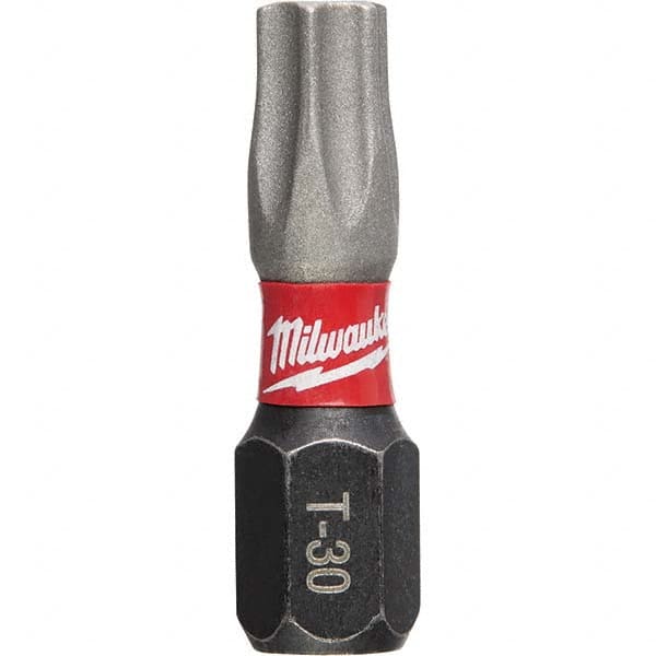 Milwaukee Tool - 1/4" Hex T30 Torx Impact Ready Bit - Best Tool & Supply