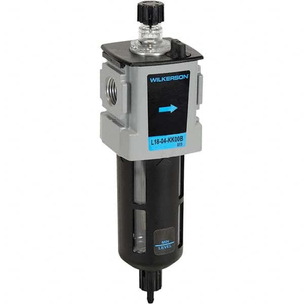 Wilkerson - Lubricators Type: Standard - Modular Port Size NPT: 1/4 - Best Tool & Supply