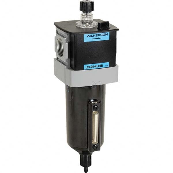 Wilkerson - Lubricators Type: Standard - Modular Port Size NPT: 1/2 - Best Tool & Supply