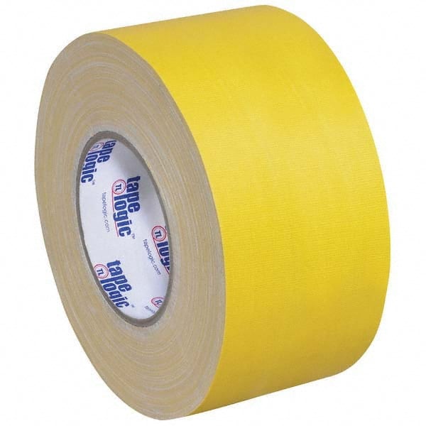 Tape Logic - Pack of (3) 60 Yd Rolls 3" x 11 mil Yellow Rubber Gaffers Tape - Best Tool & Supply