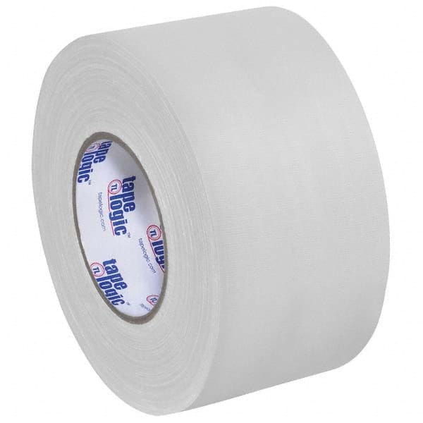 Tape Logic - Pack of (3) 60 Yd Rolls 4" x 11 mil White Rubber Gaffers Tape - Exact Industrial Supply