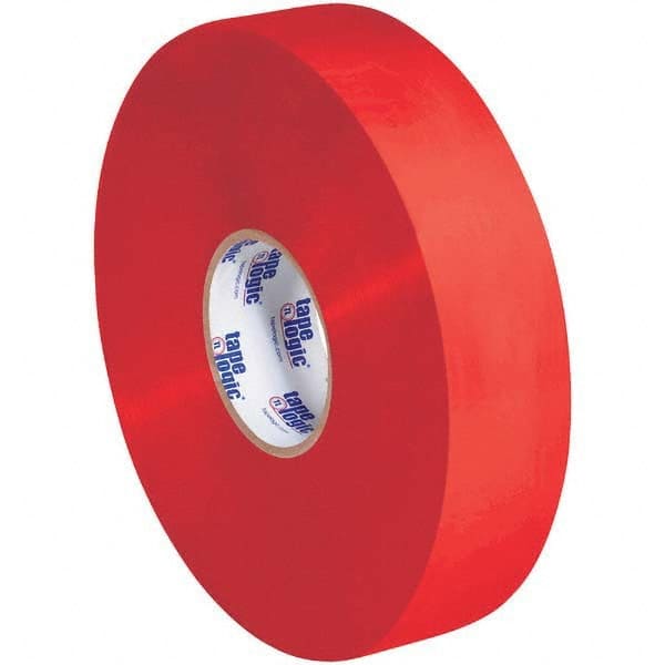 Tape Logic - Pack of (6) 1 Yd Rolls 2" x 1,000 Yd Red Hot Melt Adhesive Packaging Tape - Best Tool & Supply