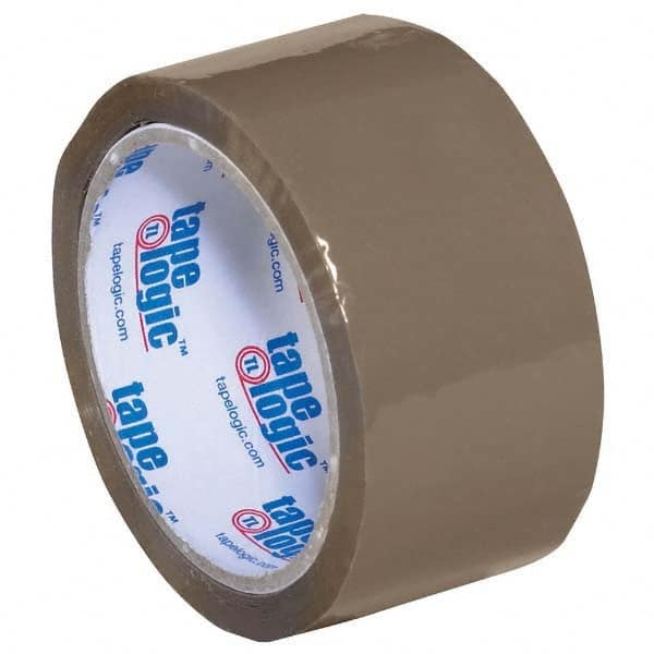 Tape Logic - Pack of (6) 55 Yd Rolls 2" Tan Acrylic Adhesive Packaging Tape - Best Tool & Supply