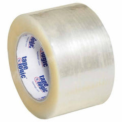 Tape Logic - Pack of (6) 110 Yd Rolls 3" Clear Hot Melt Adhesive Packaging Tape - Best Tool & Supply