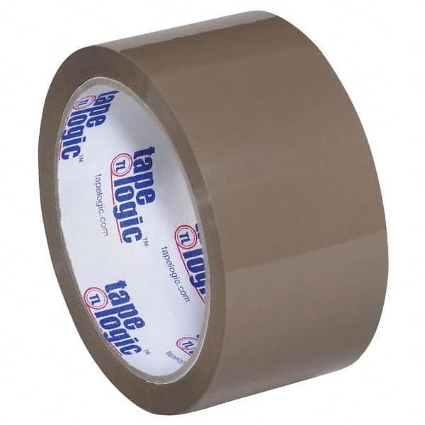 Tape Logic - Pack of (6) 55 Yd Rolls 2" Tan Hot Melt Adhesive Packaging Tape - Best Tool & Supply