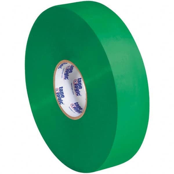 Tape Logic - Pack of (6) 1 Yd Rolls 2" x 1,000 Yd Green Hot Melt Adhesive Packaging Tape - Best Tool & Supply