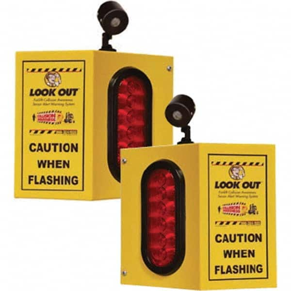 TAPCO - Auxiliary Lights Type: Forklift Warning Light Voltage: 110 VAC to 24VDC - Best Tool & Supply