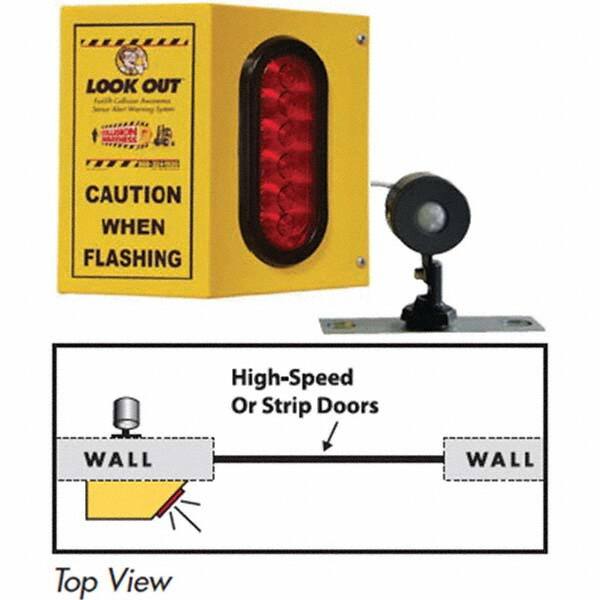 TAPCO - Auxiliary Lights Type: Forklift Warning Light Voltage: 110 VAC to 24VDC - Best Tool & Supply