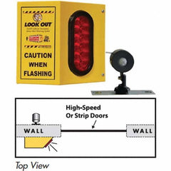 TAPCO - Auxiliary Lights Type: Forklift Warning Light Voltage: 110 VAC to 24VDC - Best Tool & Supply