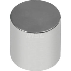 Rare Earth Disc & Cylinder Magnets; Rare Earth Metal Type: Rare Earth; Diameter (Inch): 0.375; Overall Height: 0.5 in; Height (Inch): 0.5 in; Maximum Pull Force: 10.5 lb; Maximum Operating Temperature: 180  ™F; Finish: Nickel Plated; Grade: N52; Height (D