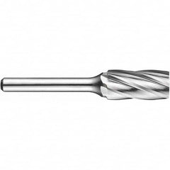 Precision Twist Drill - 1/4" Cut Diam, 1/4" Shank Diam, Carbide Aluma Cut Cylinder Burr - Best Tool & Supply