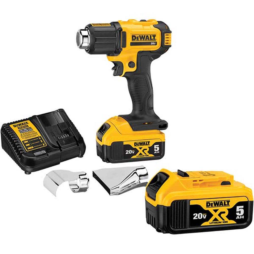 DeWALT - Heat Guns & Blowers Type: Heat Gun Heat Setting (Deg F): 550-990 - Best Tool & Supply