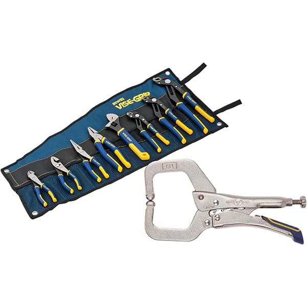 Irwin - Plier Sets Set Type: Assortment Number of Pieces: 8.000 - Best Tool & Supply