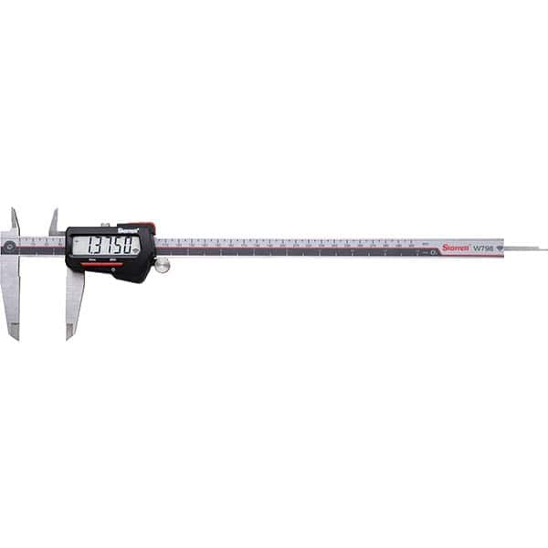 Starrett - Electronic Calipers Minimum Measurement (mm): 0.00 Maximum Measurement (mm): 300.00 - Best Tool & Supply