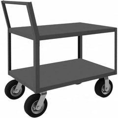 Durham - 1,200 Lb Capacity 2-Shelf Low Deck Service Truck - Best Tool & Supply