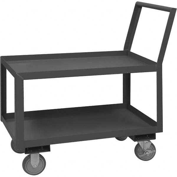 Durham - 1,200 Lb Capacity 2-Shelf Low Deck Service Truck - Best Tool & Supply