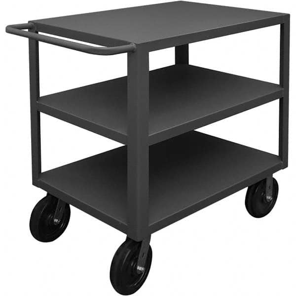 Durham - 5,000 Lb Capacity 3-Shelf Heavy Duty Service Truck - Best Tool & Supply