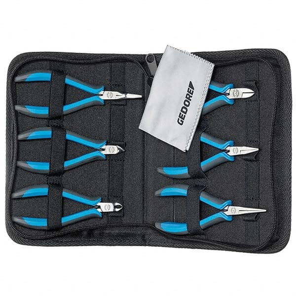 Gedore - Plier Sets Set Type: Electronics Pliers Number of Pieces: 6 - Best Tool & Supply