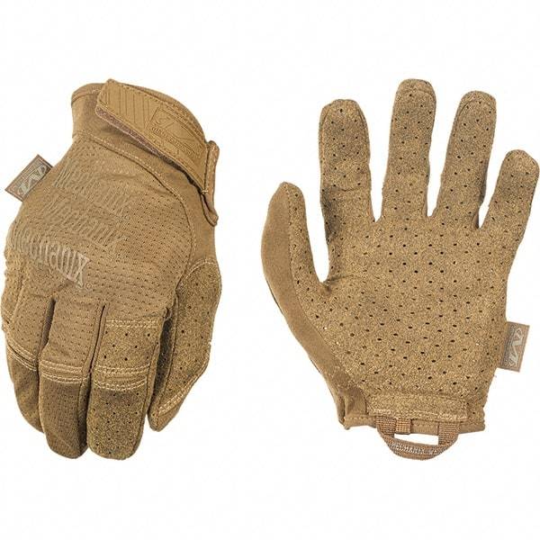 Mechanix Wear - Size M/L Work Gloves - For Work & Driver, Uncoated, Adjustable Closure Cuff, Full Fingered, Tan, Paired - Best Tool & Supply