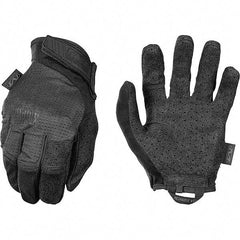 Mechanix Wear - Size L Work Gloves - For Work & Driver, Uncoated, Adjustable Closure Cuff, Full Fingered, Black, Paired - Best Tool & Supply