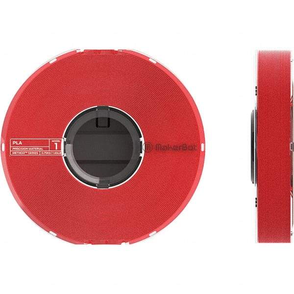 MakerBot - PLA-ABS Composite Spool - True Red, Use with MakerBot Method Performance 3D Printer - Best Tool & Supply