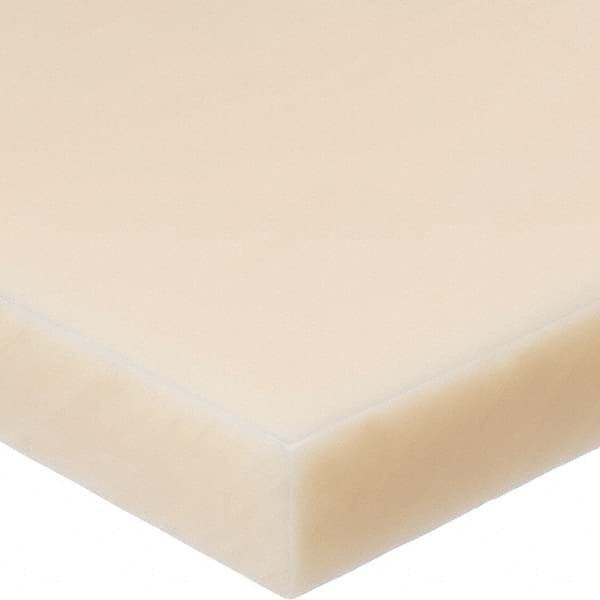 USA Sealing - 2' x 3/4" x 3/4" Off-White Nylon 6/6 Square Bar - Best Tool & Supply