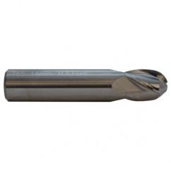 3/8 TuffCut GP Stub Length 4 Fl Ball Nose TiCN Coated Center Cutting End Mill - Best Tool & Supply