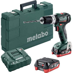 Metabo - 12 Volt 3/8" Quick Change Chuck Cordless Hammer Drill - 0 to 21,000 BPM, 0 to 500 & 1,650 RPM, Reversible - Best Tool & Supply