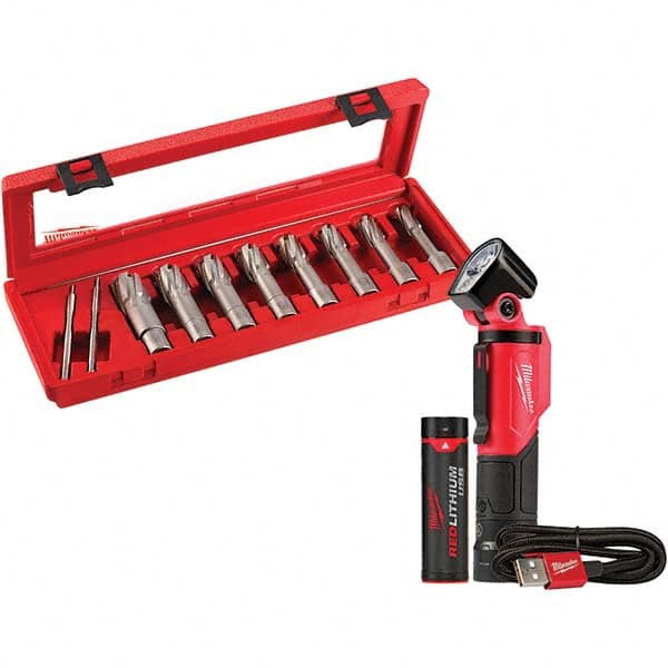 Milwaukee Tool - Annular Cutter Sets Minimum Cutter Diameter (Inch): 9/16 Maximum Cutter Diameter (Inch): 1-1/16 - Best Tool & Supply