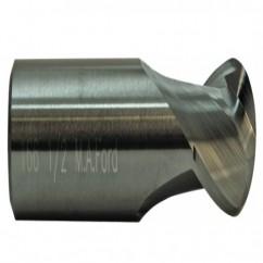 4mm TuffCut GP Stub Length 2 Fl Ball Nose TiN Coated Center Cutting End Mill - Best Tool & Supply