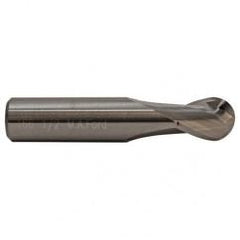 16mm TuffCut GP Stub Length 2 Fl Ball Nose Center Cutting End Mill - Best Tool & Supply