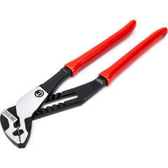 Crescent - Tongue & Groove Pliers; Type: Tongue and groove pliers ; Overall Length Range: 10" and Longer ; Maximum Capacity (Inch): 2.1 ; Jaw Style: Straight ; Overall Length (Inch): 10.2 - Exact Industrial Supply