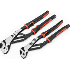Crescent - Plier Sets; Set Type: Assortment ; Number of Pieces: 2.000 ; Container Type: Carded ; Contents: 10" & 12" Tongue and Groove Pliers ; Additional Information: Polished Finish ; Handle Material: Dual Material - Exact Industrial Supply