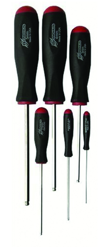 6PC BALL END SCREWDRIVER SET - Best Tool & Supply