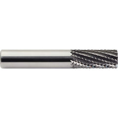 M.A. Ford - 5/16" Diam, 1" LOC, 5/16" Shank Diam, 10-Flute End Mill-End Diamond-Pattern Router Bit - Exact Industrial Supply