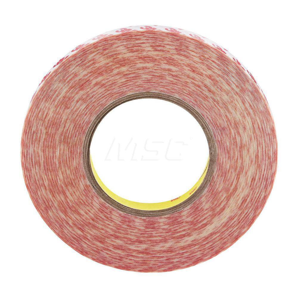 3M - Double Sided Tape; Material Family: Polyester Film ; Length Range: 36 yd. - Exact Industrial Supply