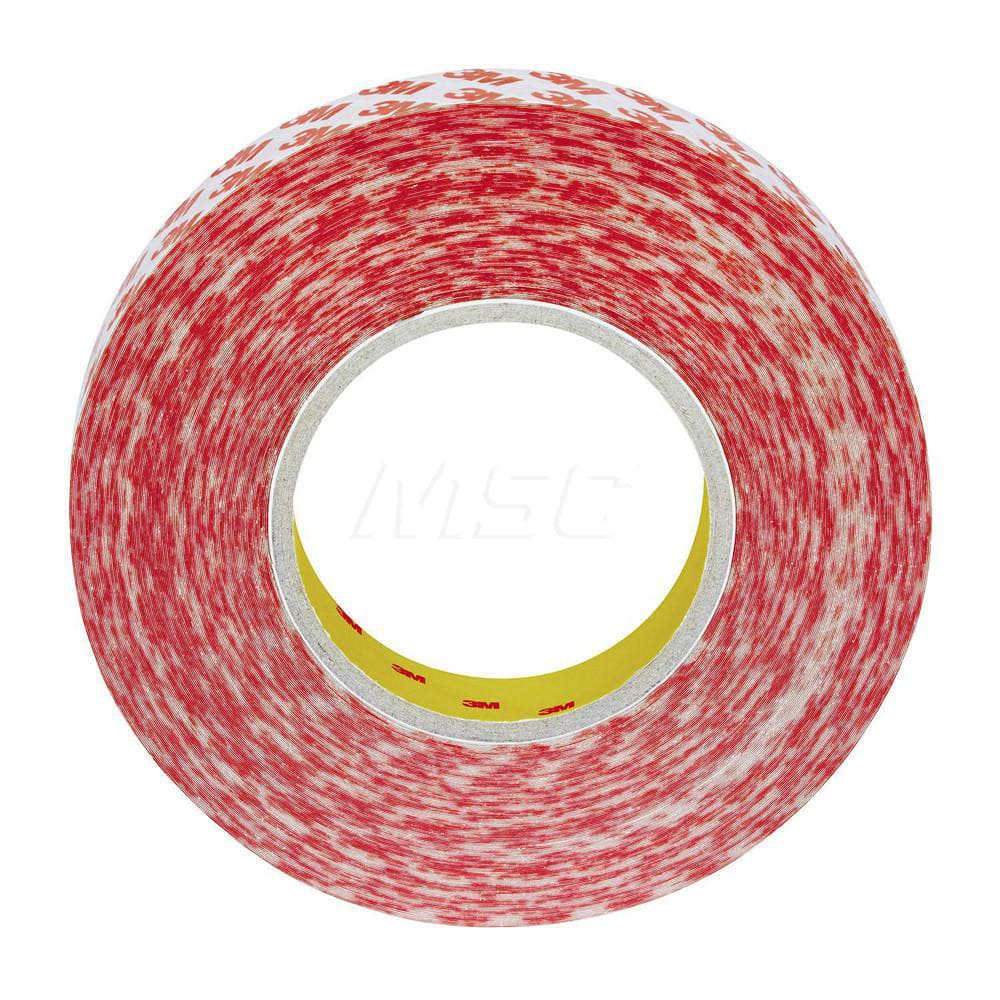 3M - Double Sided Tape; Material Family: Polyester Film ; Length Range: 36 yd. - Exact Industrial Supply