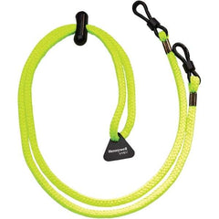 Uvex - Eyewear Cases, Cords & Accessories Type: Eyeglass Retainer Cord Color: Hi-Viz Yellow - Best Tool & Supply