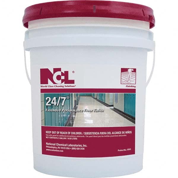 Made in USA - Floor Cleaners, Strippers & Sealers Type: Finish Container Size (Gal.): 5.00 - Best Tool & Supply