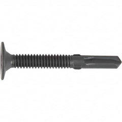 DeWALT Anchors & Fasteners - #12-24, Flat Head, Phillips Drive, 2-3/4" OAL, #4 Point, Self Drilling Screw - Best Tool & Supply