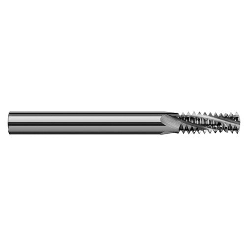 ‎0.2350″ Cutter Diameter × 0.6250″ (5/8″) Length of Cut Carbide Multi-Form M8-1.25 Thread Milling Cutter, 3 Flutes - Exact Industrial Supply