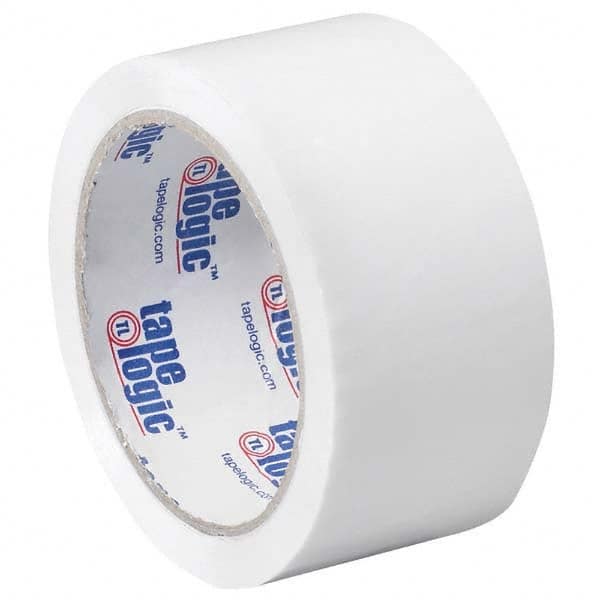 Tape Logic - Pack of (18) 55 Yd Rolls 2" White Box Sealing & Label Protection Tape - Best Tool & Supply