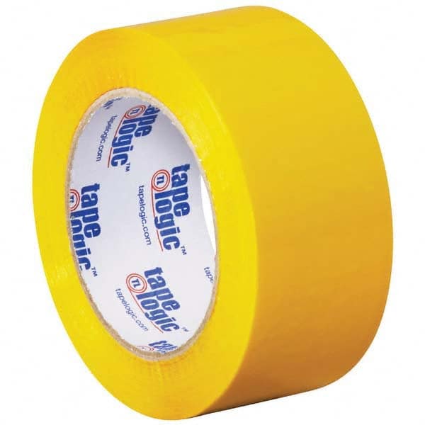 Tape Logic - Pack of (18) 110 Yd Rolls 2" Yellow Box Sealing & Label Protection Tape - Best Tool & Supply