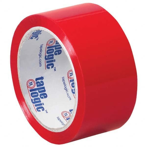 Tape Logic - Pack of (18) 55 Yd Rolls 2" Red Box Sealing & Label Protection Tape - Best Tool & Supply