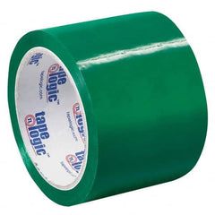 Tape Logic - Pack of (6) 55 Yd Rolls 3" Green Box Sealing & Label Protection Tape - Best Tool & Supply