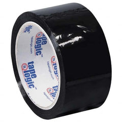 Tape Logic - Pack of (6) 55 Yd Rolls 2" Black Box Sealing & Label Protection Tape - Best Tool & Supply