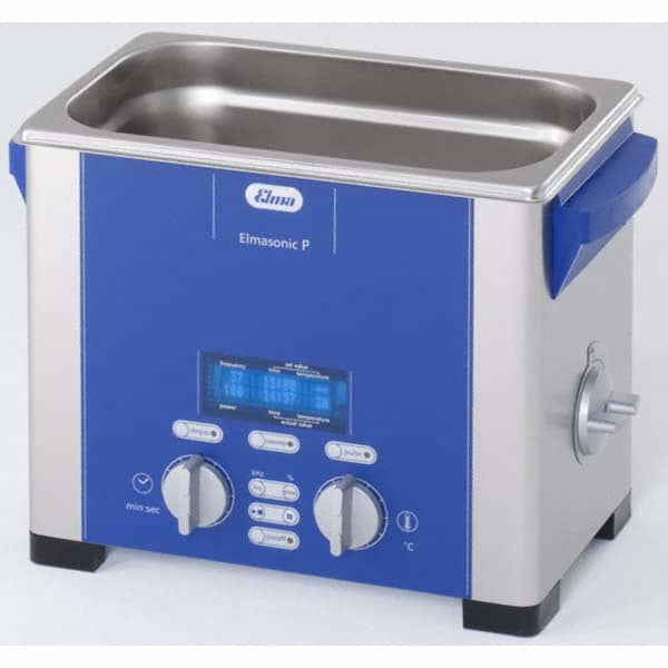 Elma - 0.75 Gal Bench Top Water-Based Ultrasonic Cleaner - Best Tool & Supply