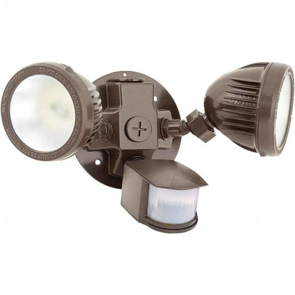 Hubbell Lighting - Motion Sensing Light Fixtures Detection Angle: 180 Number of Heads: 2 - Best Tool & Supply