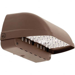 Hubbell Lighting - Wall Pack Light Fixtures Lamp Type: LED Wattage: 43 - Best Tool & Supply