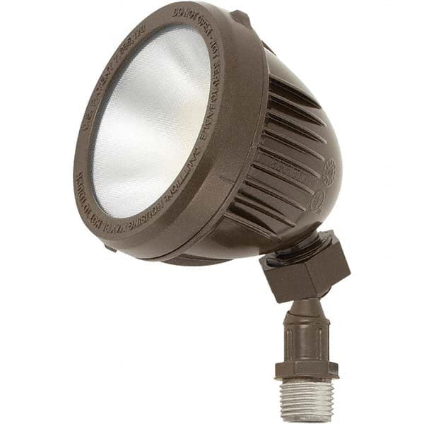 Hubbell Lighting - Floodlight Fixtures Mounting Type: Knuckle/Stake Mount Housing Color: Bronze - Best Tool & Supply